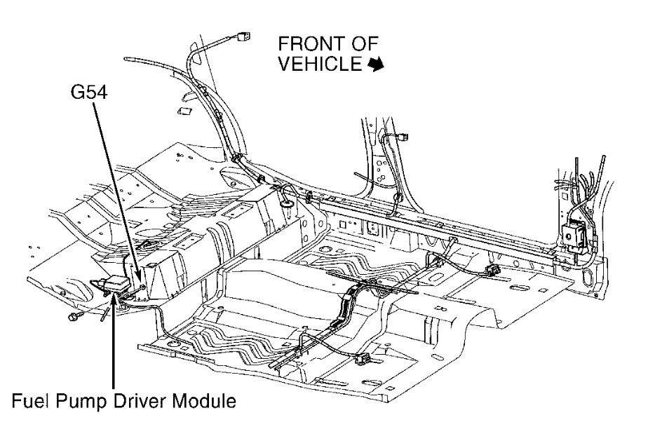 2001 Ford Focus Fuel Pump Driver Module